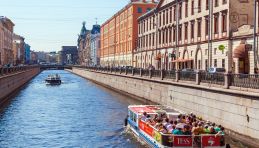Visite Saint-Pétersbourg - Promenade sur les canaux